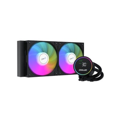 кулер Coolleo ICE Fairy DIG 240 Lite Black Черный
