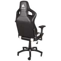 игровое кресло Corsair Gaming T1 Race Black-White черно-белый
