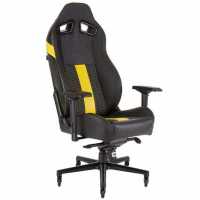 игровое кресло Corsair Gaming T2 Road Warrior Black-Yellow черно-желтый