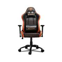 игровое кресло Cougar Rampart Black-Orange черно-оранжевый