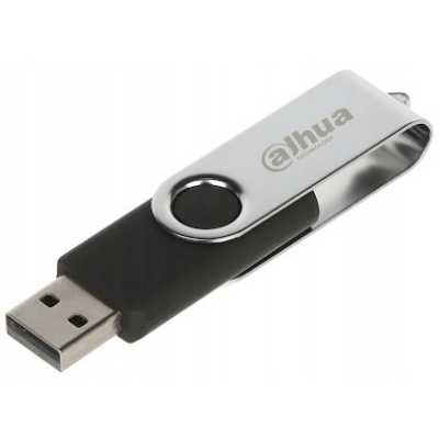 флешка Dahua 64GB DHI-USB-U116-30-64GB Черный, серебристый