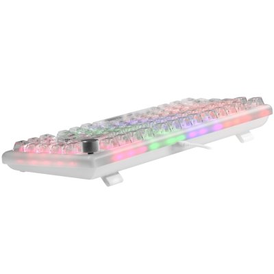 клавиатура Defender Icebone GK-354 White Белый-прозрачный