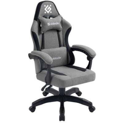 игровое кресло Defender Lumen Grey серый