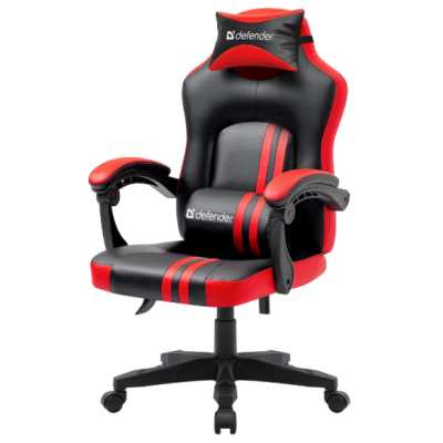 игровое кресло Defender Mercury Black-Red черно-красный