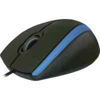 мышь Defender MM-340 Black-Blue Черный-синий