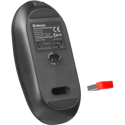 мышь Defender NovaPro MM-316 Черный