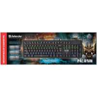 клавиатура Defender Paladin GK-370L Черный