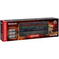 клавиатура Defender Reborn GK-165DL Черный