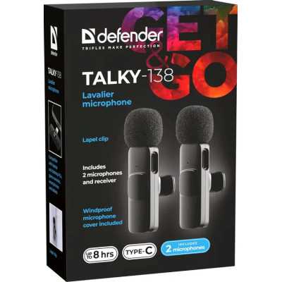 микрофон Defender Talky-138 Черный