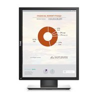 монитор Dell P1917S Black Черный