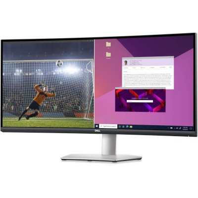 монитор Dell S3423DWC Серебристый