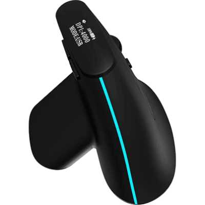 мышь Delux MV6 DB Black Черный