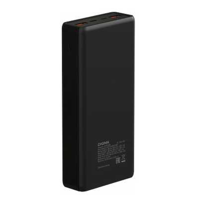 внешний аккумулятор Digma DGPF20B22PBK