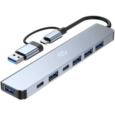 разветвитель USB Digma DHUB-7USB-AC