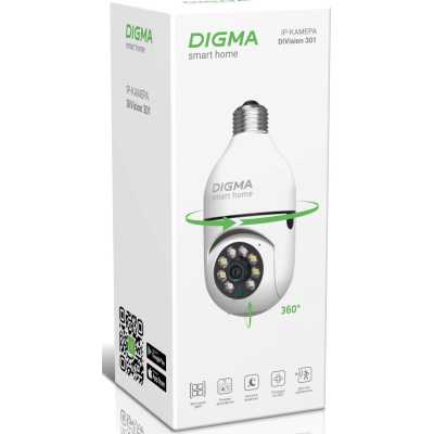 IP видеокамера Digma DiVision 301 White