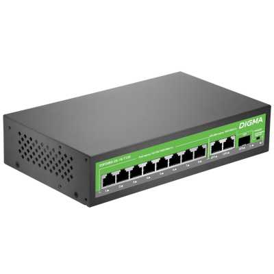 коммутатор Digma DSP208G-2G-1S-T120
