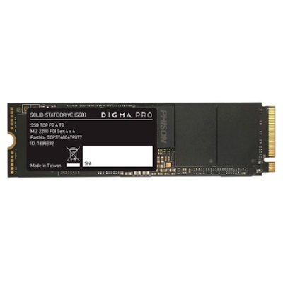 SSD диск Digma Pro Top P8 4Tb DGPST4004TP8T7 Черный