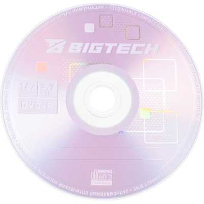 диск DVD-R BigTech YDVDRP001