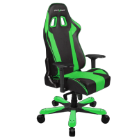 игровое кресло DXRacer King OH/KS06/NE черно-зеленый