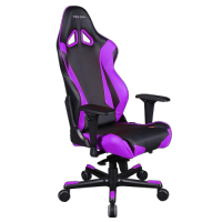 игровое кресло DXRacer Racing OH/RE0/NV черно-фиолетовый