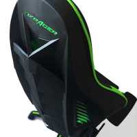 игровое кресло DXRacer Racing OH/RN1/NE черно-зеленый