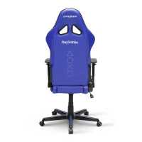игровое кресло DXRacer Racing OH/RZ90/INW чёрный-белый-синий