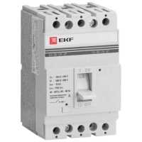 автоматический выключатель EKF ВА-99/125 3P (термомагнитный) 25kA 80 А mccb99-125-80