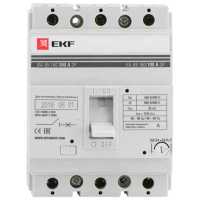 автоматический выключатель EKF ВА-99/160 3P (термомагнитный) 35kA 100 А mccb99-160-100