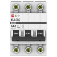 выключатель нагрузки EKF ВН-29 3P 63 А SL29-3-63-bas