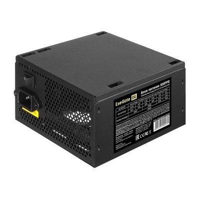 блок питания ExeGate 500PPE EX260641RUS-PC Черный