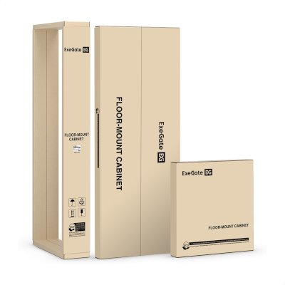 телекоммуникационный шкаф ExeGate EC-FS-42U.600.1000.G.V.GREY EX300280RUS Серый