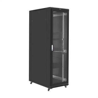 телекоммуникационный шкаф ExeGate EC-FS-42U.600.800.V.V.BLACK EX300275RUS Черный