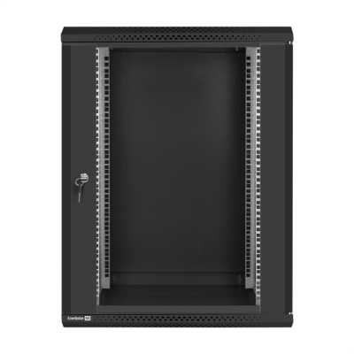 телекоммуникационный шкаф ExeGate EC-WM-15U.600.G.BLACK EX300266RUS Черный
