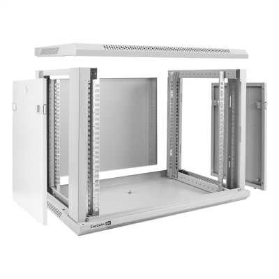 телекоммуникационный шкаф ExeGate EC-WM-9U.600.M.GREY EX298614RUS Серый