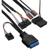 корпус Exegate EVO-8207 Black-Red Light без БП