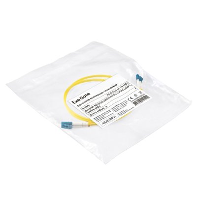 патч-корд оптический ExeGate FC-D-9-LC-LC-1M-LSZH EX295125RUS