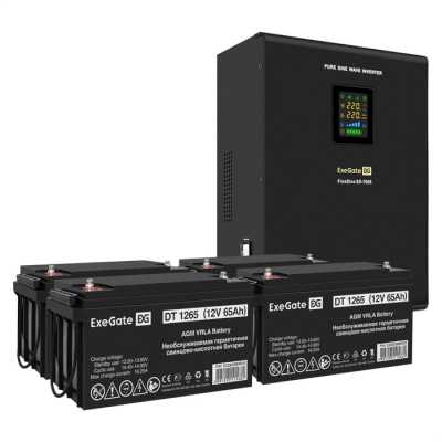ИБП ExeGate FineSine SX-7000.LCD.AVR.2SH.T EX296686RUS