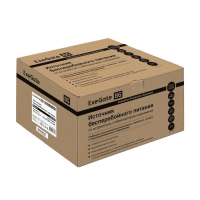 ИБП ExeGate Neo Smart LHB-800.LCD.AVR.8SH.CH.USB Черный