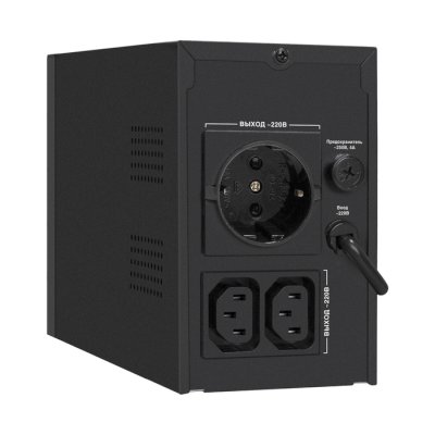 ИБП ExeGate Power Smart ULB-650.LCD.AVR.1SH.2C13 Черный