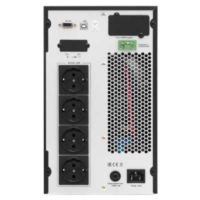 ИБП ExeGate PowerExpert TL-2000.72V.LCD.AVR.4SH.USB.RS232.SNMP EX297170RUS Черный