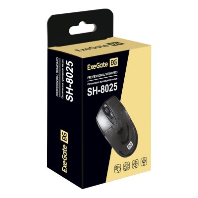 мышь ExeGate Professional Standard SH-8025 Черный