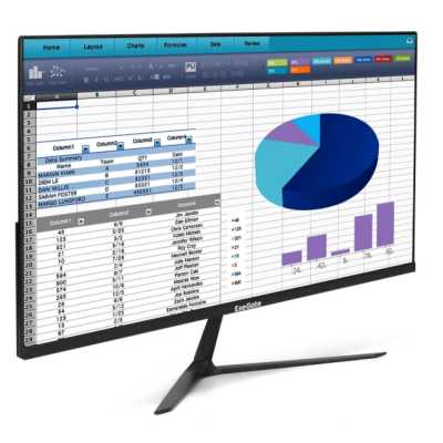 монитор ExeGate ProSmart EV2707CA Черный