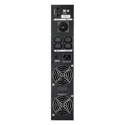 ИБП ExeGate SinePower UHB-1000.LCD.AVR.1SH.4C13.RJ.USB.2U EX293051RUS Черный