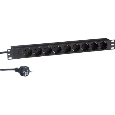 блок розеток ExeGate ServerPro PDU-19H902 Al-9S-EU1.8CU