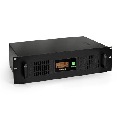 ИБП ExeGate ServerRM UNL-1500.LCD.AVR.С13.RJ.USB.3U EP285776RUS Черный