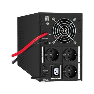 ИБП ExeGate SineTower SZ-2000.LCD.AVR.3SH.1C13.USB EX296839RUS