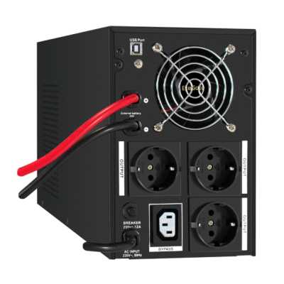 комплект ИБП ExeGate SineTower SZ-2000.LCD.AVR.3SH.1C13.USB EX296842RUS