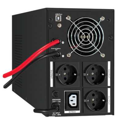 комплект ИБП ExeGate SineTower SZ-2000.LCD.AVR.3SH.1C13.USB EX296851RUS