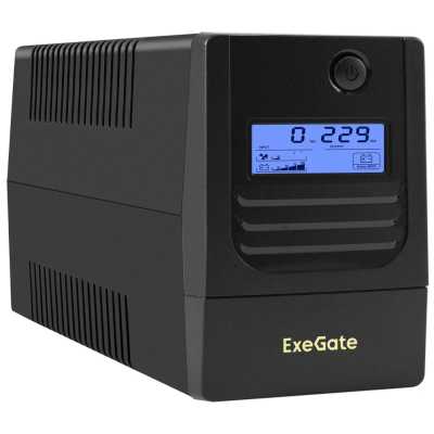 ИБП Exegate Smart LB-650.LCD.AVR.2SH EX299498RUS