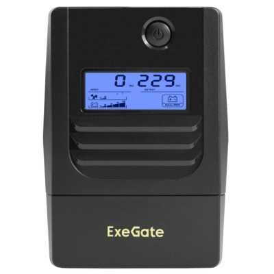 ИБП ExeGate Smart LB-650.LCD.AVR.2SH.USB EX299499RUS